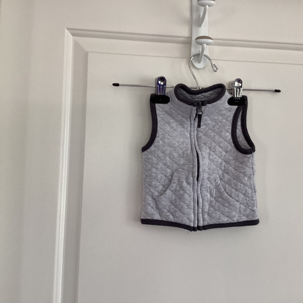 Chick Pea quilted vest size 3-6 m